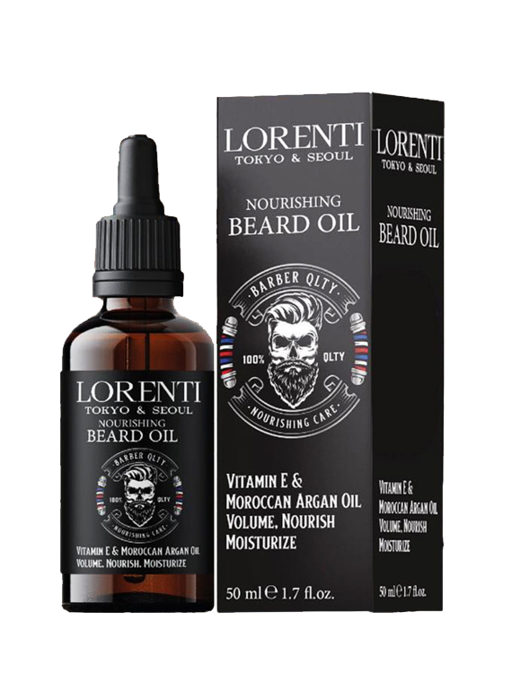 Set 1+1 Gratis - Ulje i serum za rast brade 50ml “Vitamin E & Argan Oil”