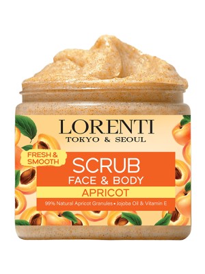 Scrub Face & Body 500ml "Apricot"
