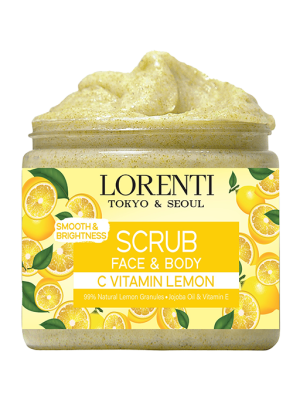 Scrub Face & Body 500ml "C Vitamin Lemon"